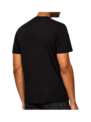 T-Shirt Noir Homme Calvin Klein Jeans Ckny LV04RD816G 2