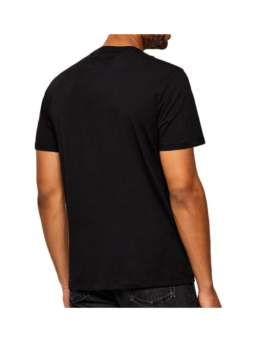 T-Shirt Noir Homme Calvin Klein Jeans Ckny LV04RD816G 3
