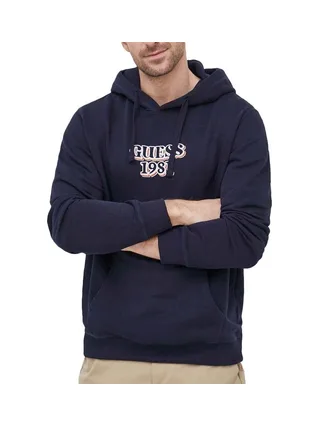 Sweat à Capuche Marine Homme Guess Embro 1