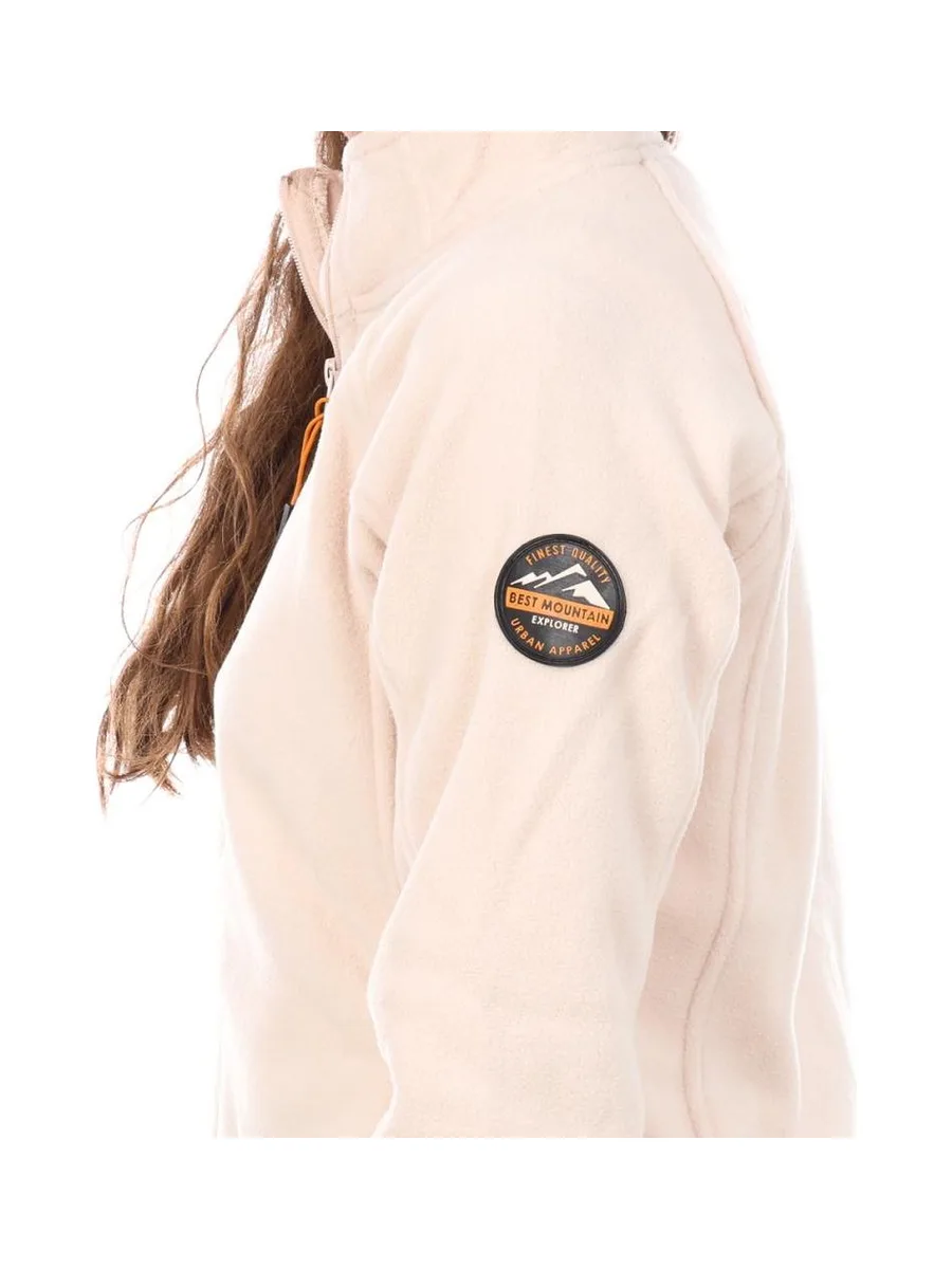 Sweat Polaire Écru Femme Best Mountain Victoria 4