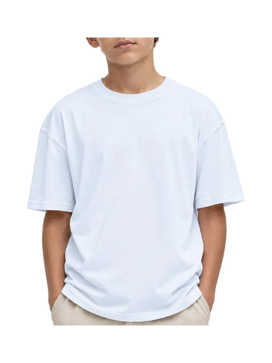 T-Shirt Bleu Garçon Paname Brothers Oversize 2