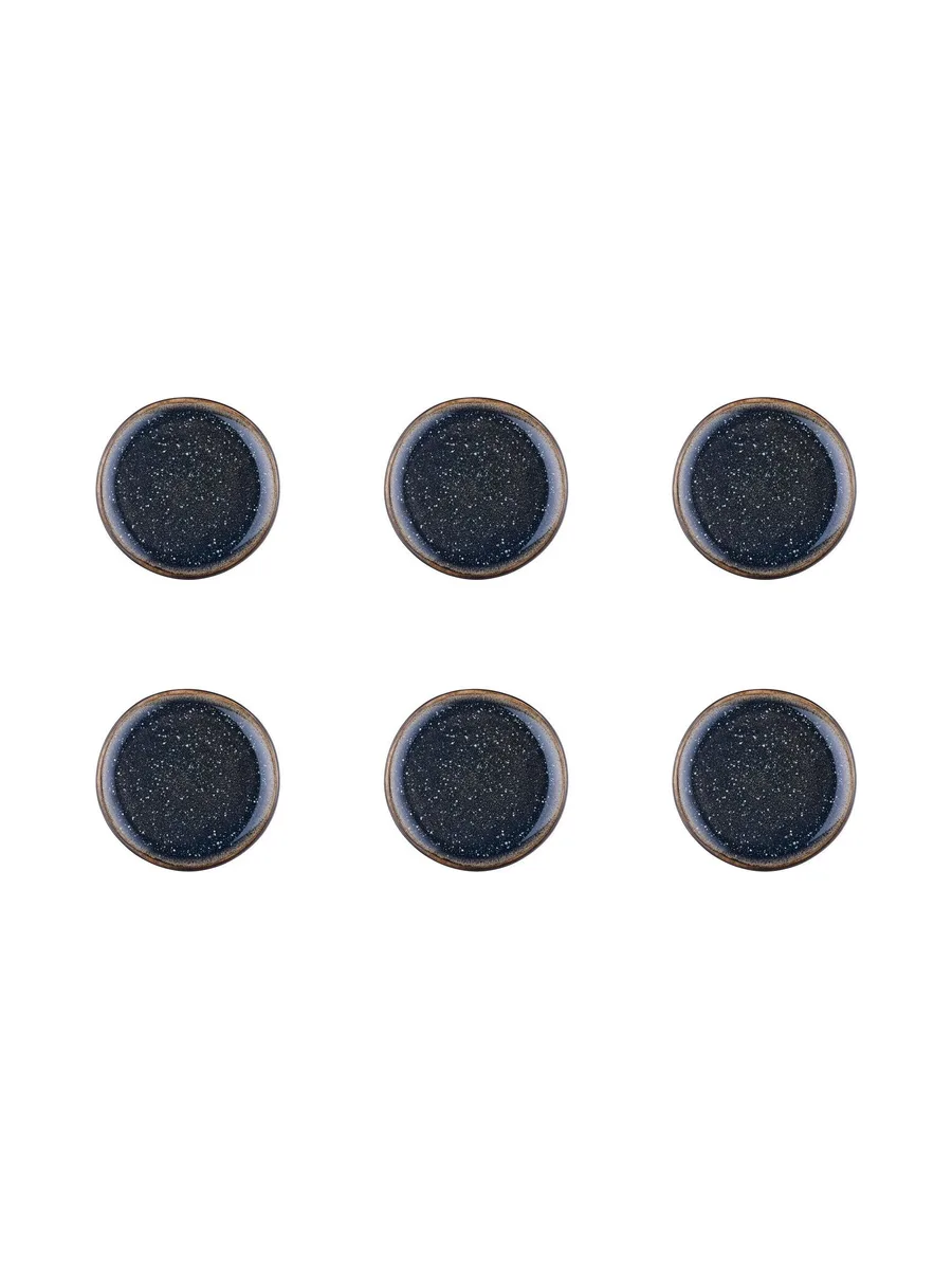 Assiette IRIS Ø16cm - 6 pièces - Bleu nuit 25