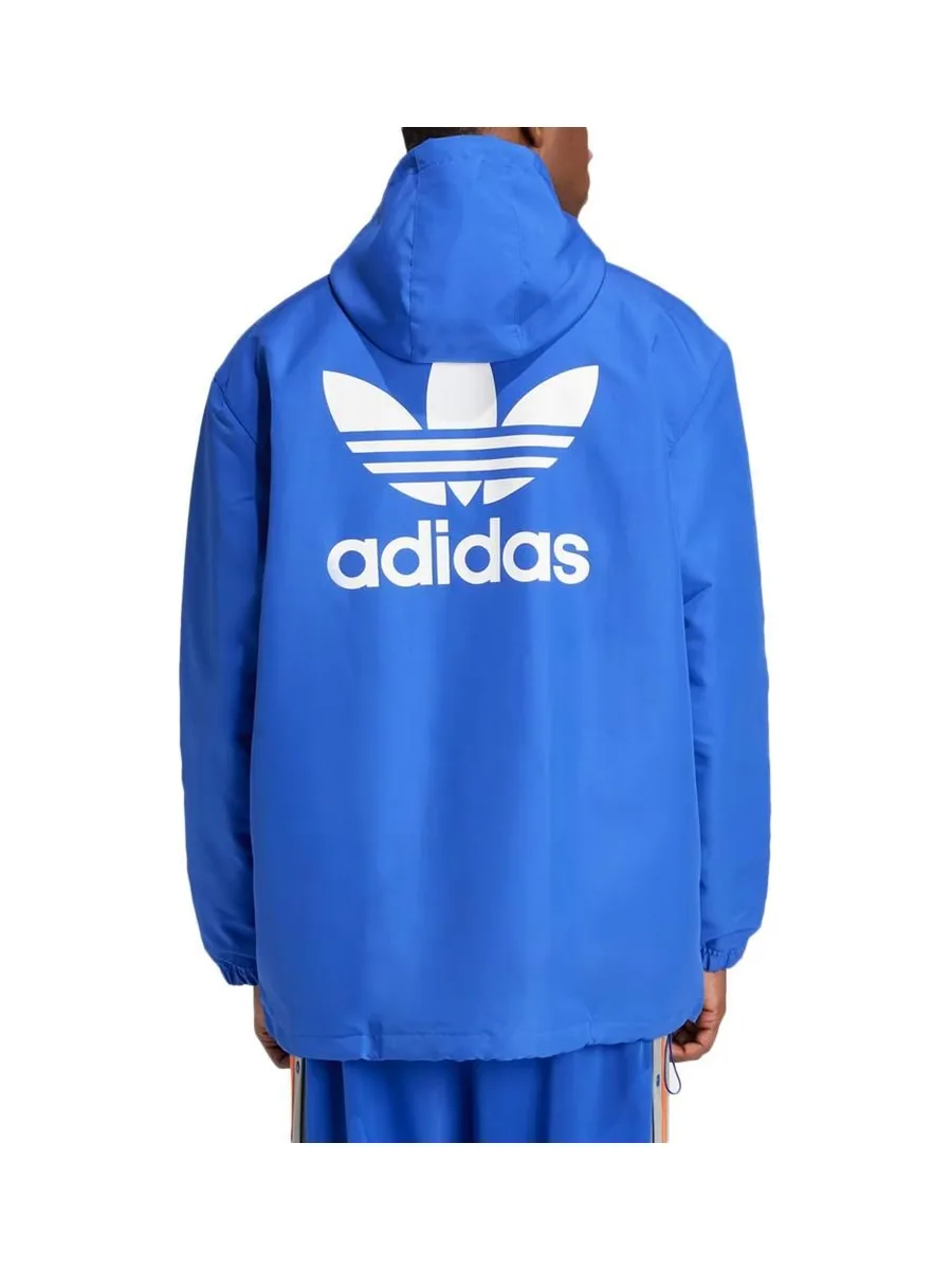 Veste Bleu Homme Adidas Trefoil 3