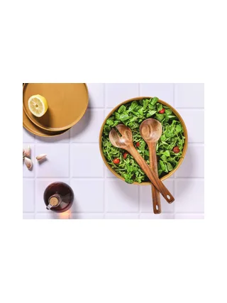 Couverts à salade en bois d'acacia OLLE 2