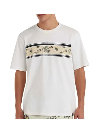 T-Shirt Blanc Homme O'Neill Mix & Match 1