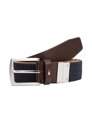 Ceinture Marron/Marine Homme Tommy Hilfiger Denton 1