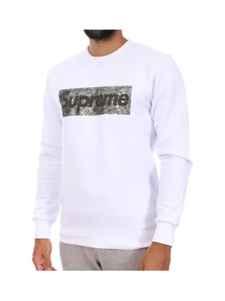 Sweat Blanc Homme Supreme Grip Alaba 1