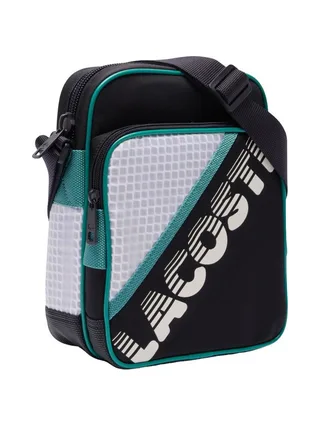 Sacoche Noir/Bleu Homme Lacoste bayou 3
