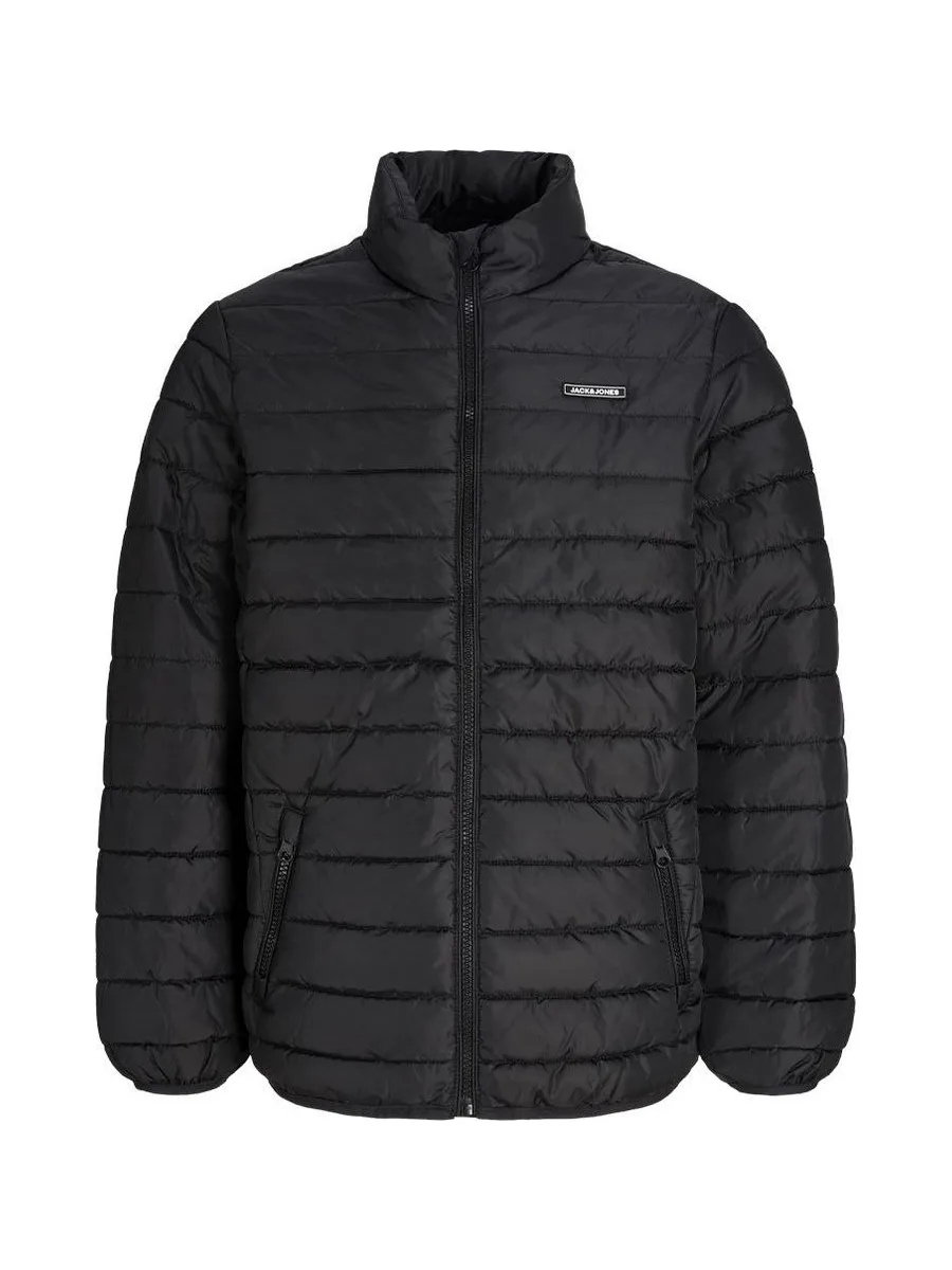 Doudoune Légère Noire garçon Jack & Jones Junior Puffer 4