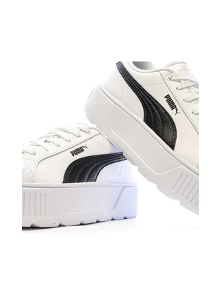 Baskets Blanc/Noir Femme Puma Karmen L 7