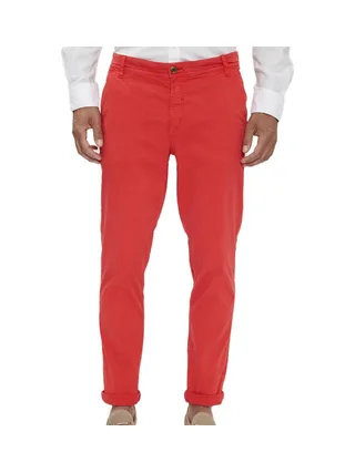 Chino Rouge Homme Paname Brothers Costa 1