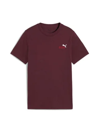 T-shirt Bordeaux Garçon Puma Ess 2 Color 1