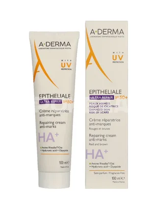 A-Derma Epitheliale Ultra Repair Anti-Marks Repair Cream SPF50+ 100ml 1