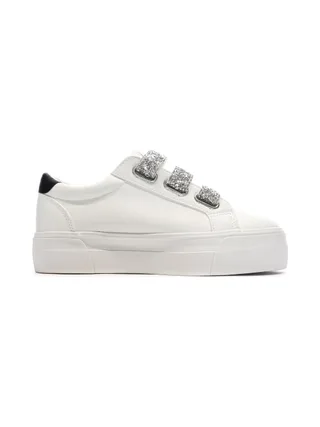 Baskets Blanche Plateforme Femme Kaporal Clovia 2