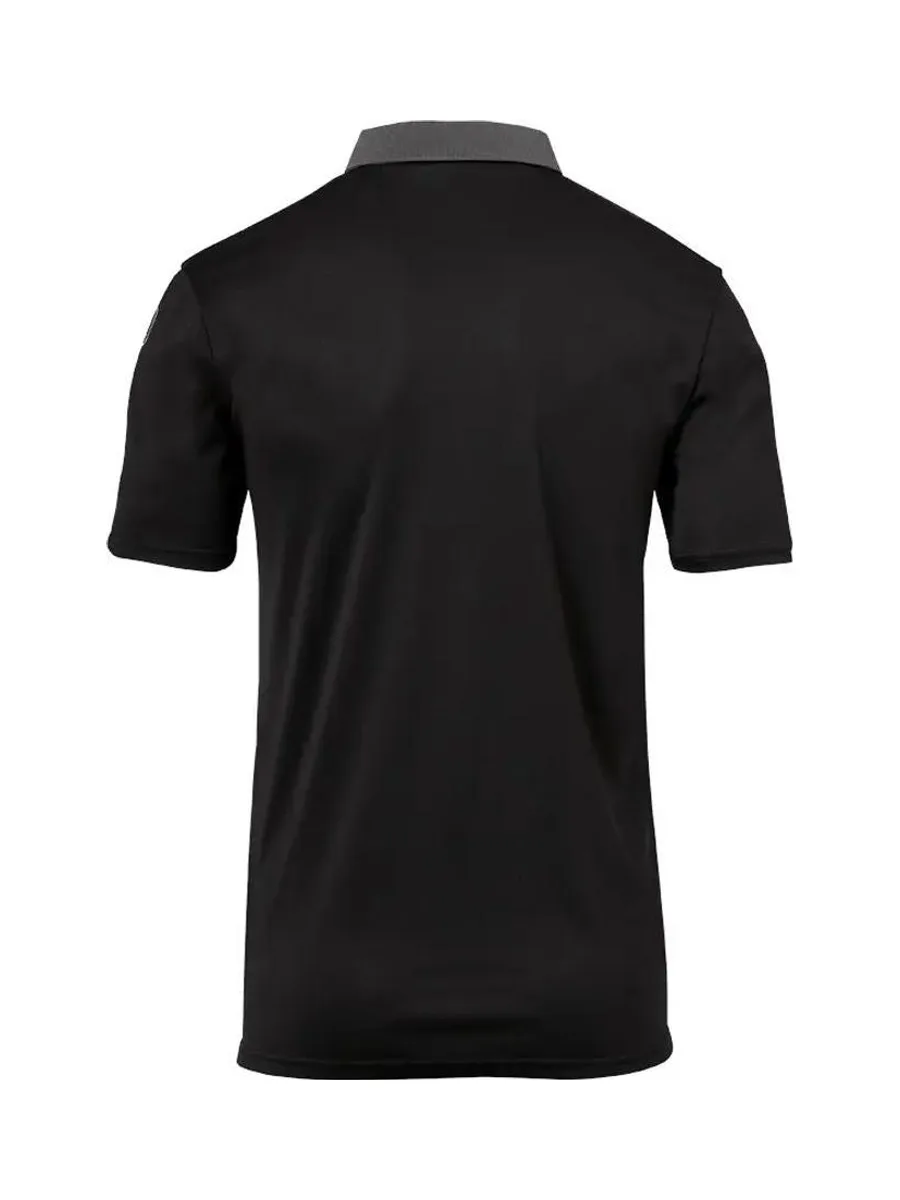 Polo Gris/Noir Homme UHLSPORT Offense 23 3