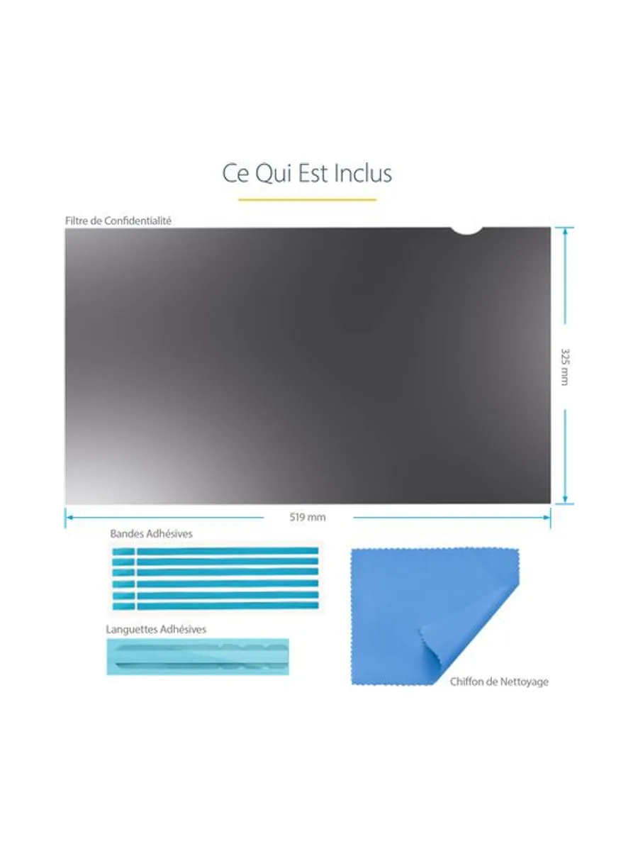 24 inch Monitor Privacy Screen Filter 15