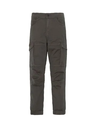 Pantalon Cargo Gris Garçon Schott Combat 1
