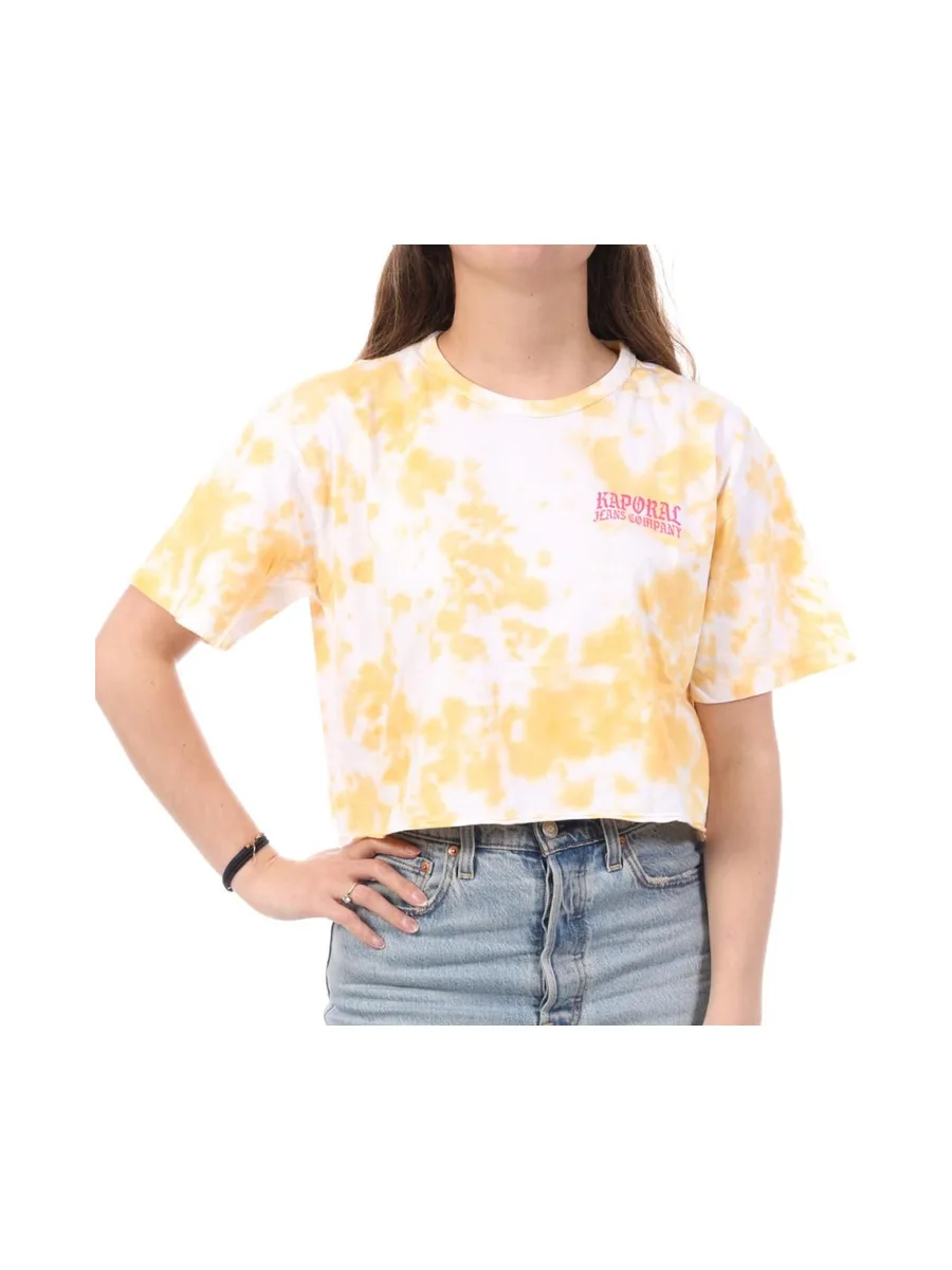 T-Shirt Jaune Femme Kaporal VICE 1