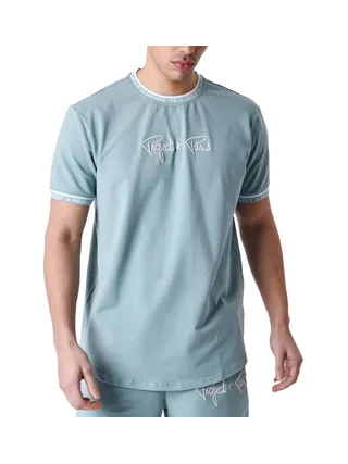 T-Shirt Bleu/Blanc Homme Project X Paris 2511114 1