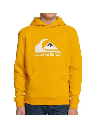 Sweat Jaune Garçon Quiksilver Biglogoy 1