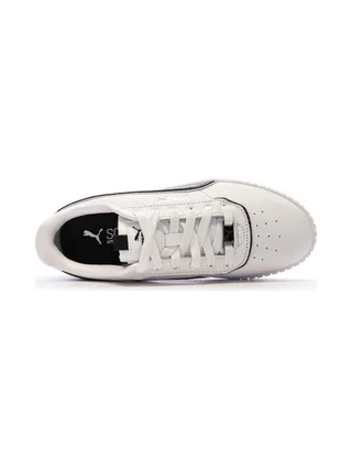 Baskets Blanches/Noires Femme Puma Carina 2.0 4