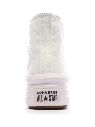 Baskets Blanches Femme Converse Chuck Taylor All Star Move 568498C 3