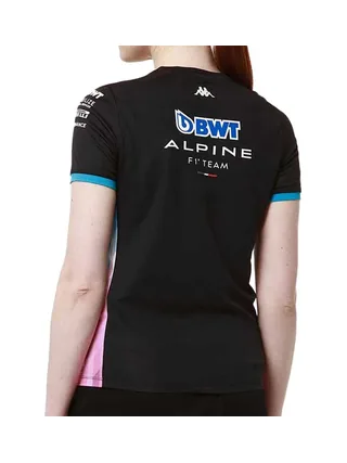 Maillots de Sport Noir Femme Kappa Adoliw Alpine F1 2