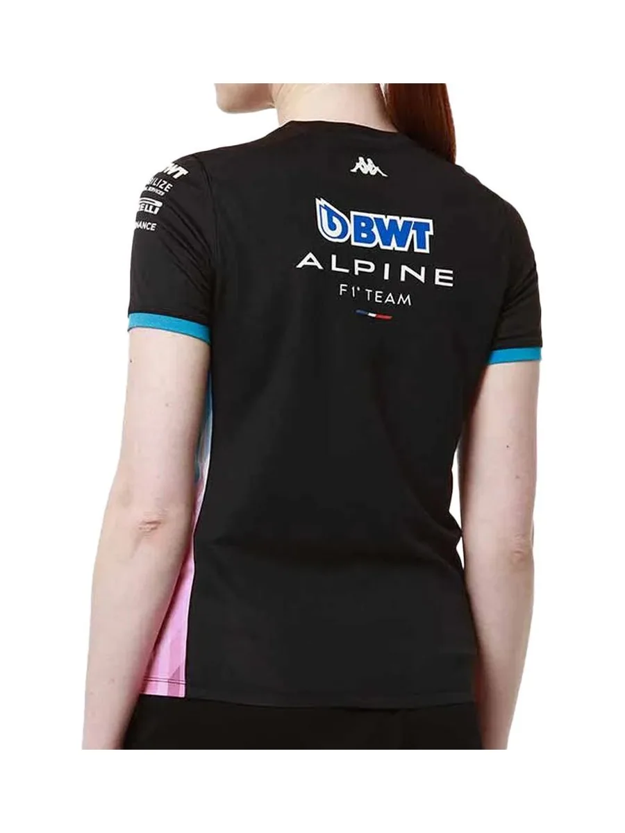 Maillots de Sport Noir Femme Kappa Adoliw Alpine F1 2