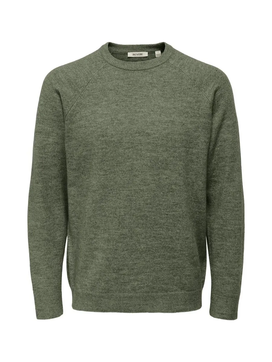 Pull Kaki Homme Only & Sons Thomas 2