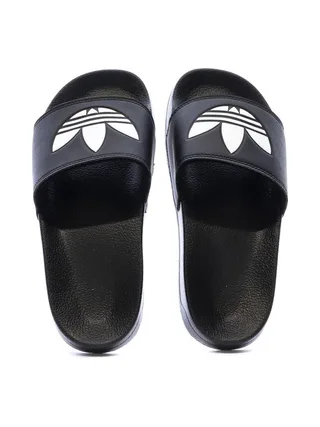 Claquettes Noires/Blanches Garçon Adidas Adilette Lite 3