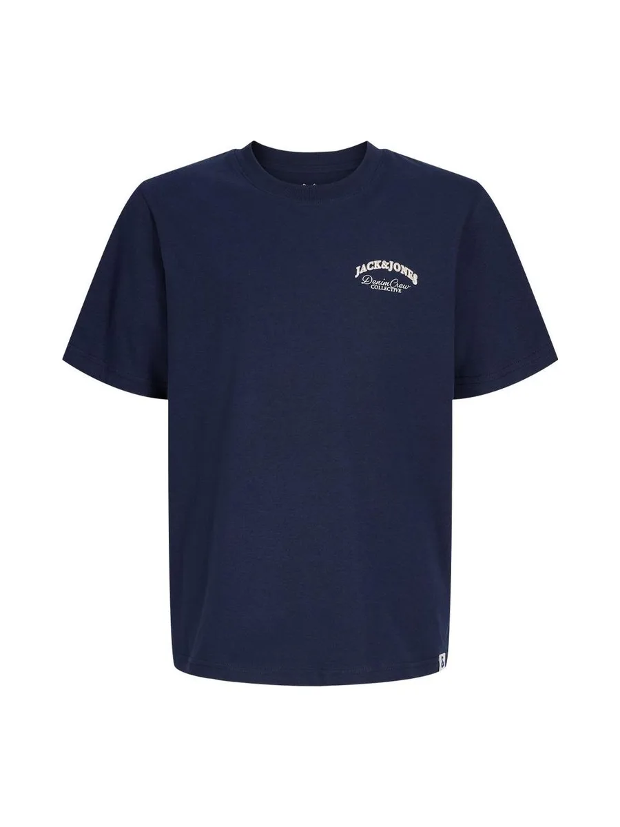 T-Shirt Marine Garçon Jack & Jones Brandes 2
