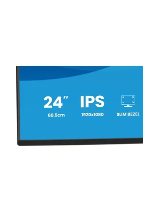 X2492HSU-B1 24" IPS 4-side slim bezel Gr 7