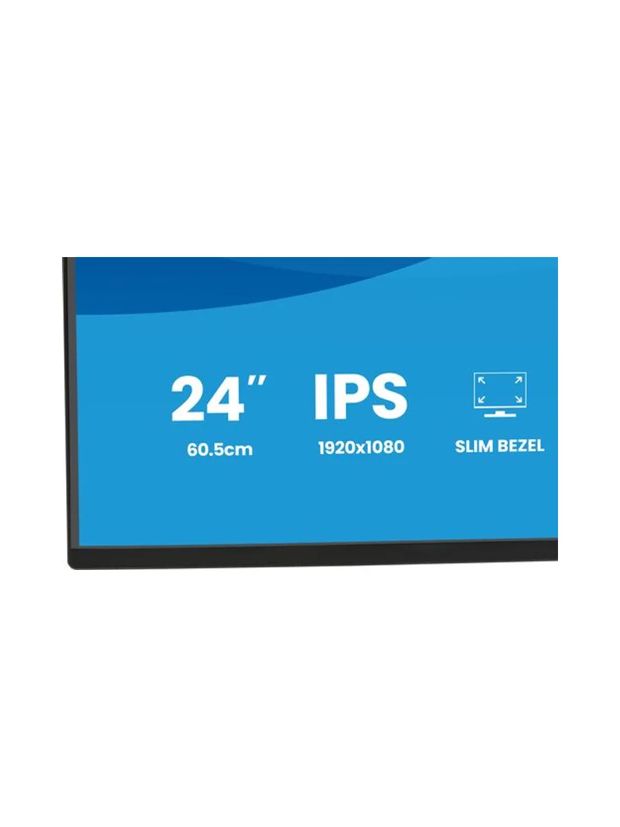 X2492HSU-B1 24" IPS 4-side slim bezel Gr 7