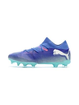 Chaussures de Foot Bleues Homme Puma Future 7 Match FG/AG 1