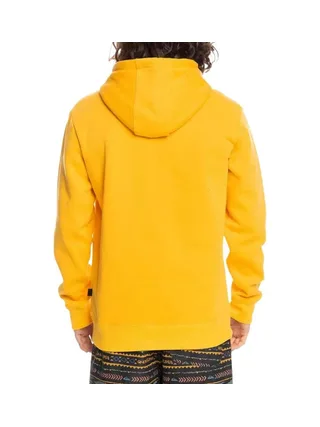 Sweat Jaune Homme Quiksilver Biglogohood 2