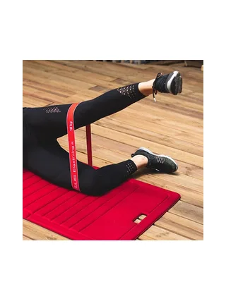 Elastique de Sport Rouge 10kg Fourreau + Qrcode 2