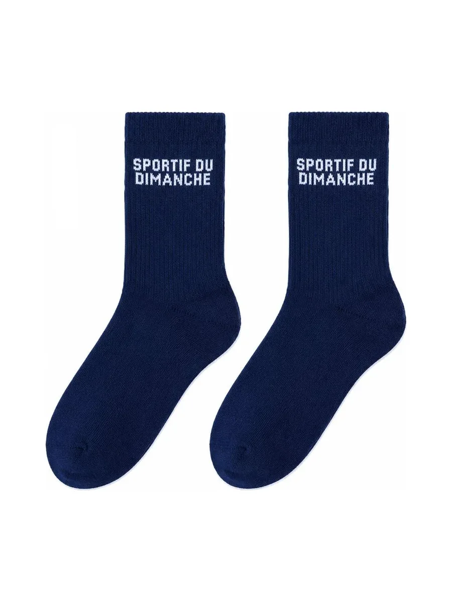 Chaussettes Marines Homme Stella Green Sportif du Dimanche 2