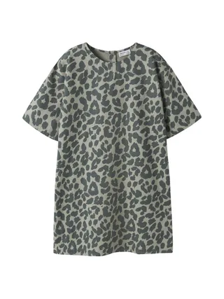 Robe Kaki/Noir Fille Name it Nkfbelate 1
