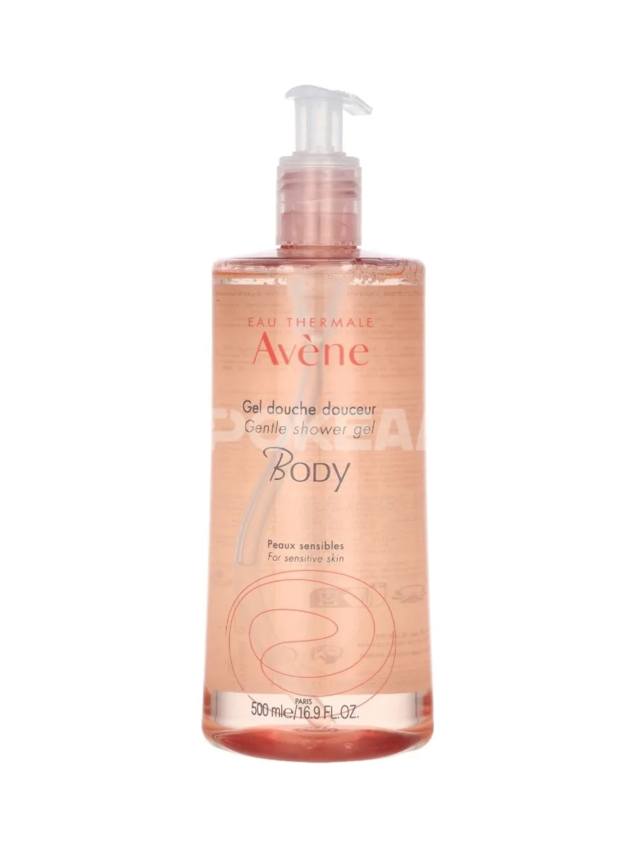 Avene Gentle Shower Gel 500ml 1