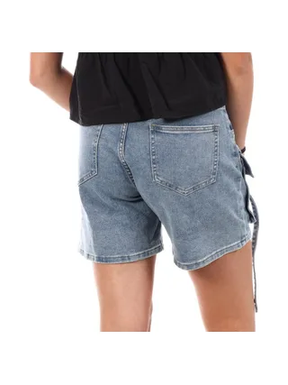 Short en Jean Bleu Femme Monday Premium Short Cargo 2