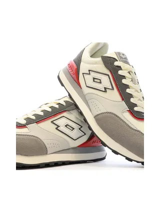 Baskets Beige/Gris Homme Lotto Twenty 5 7
