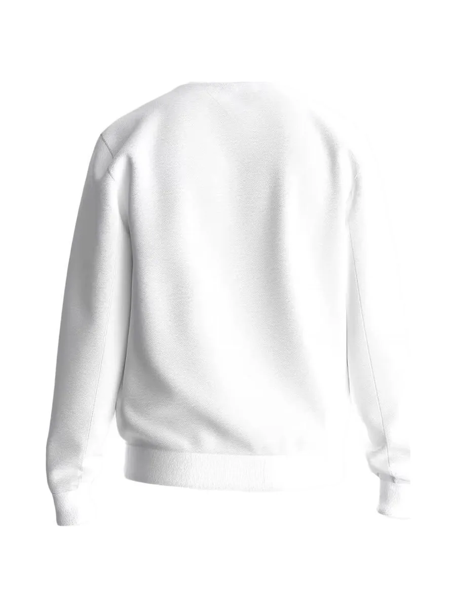 Sweat Blanc Homme Guess Beau Cn Fleece 2