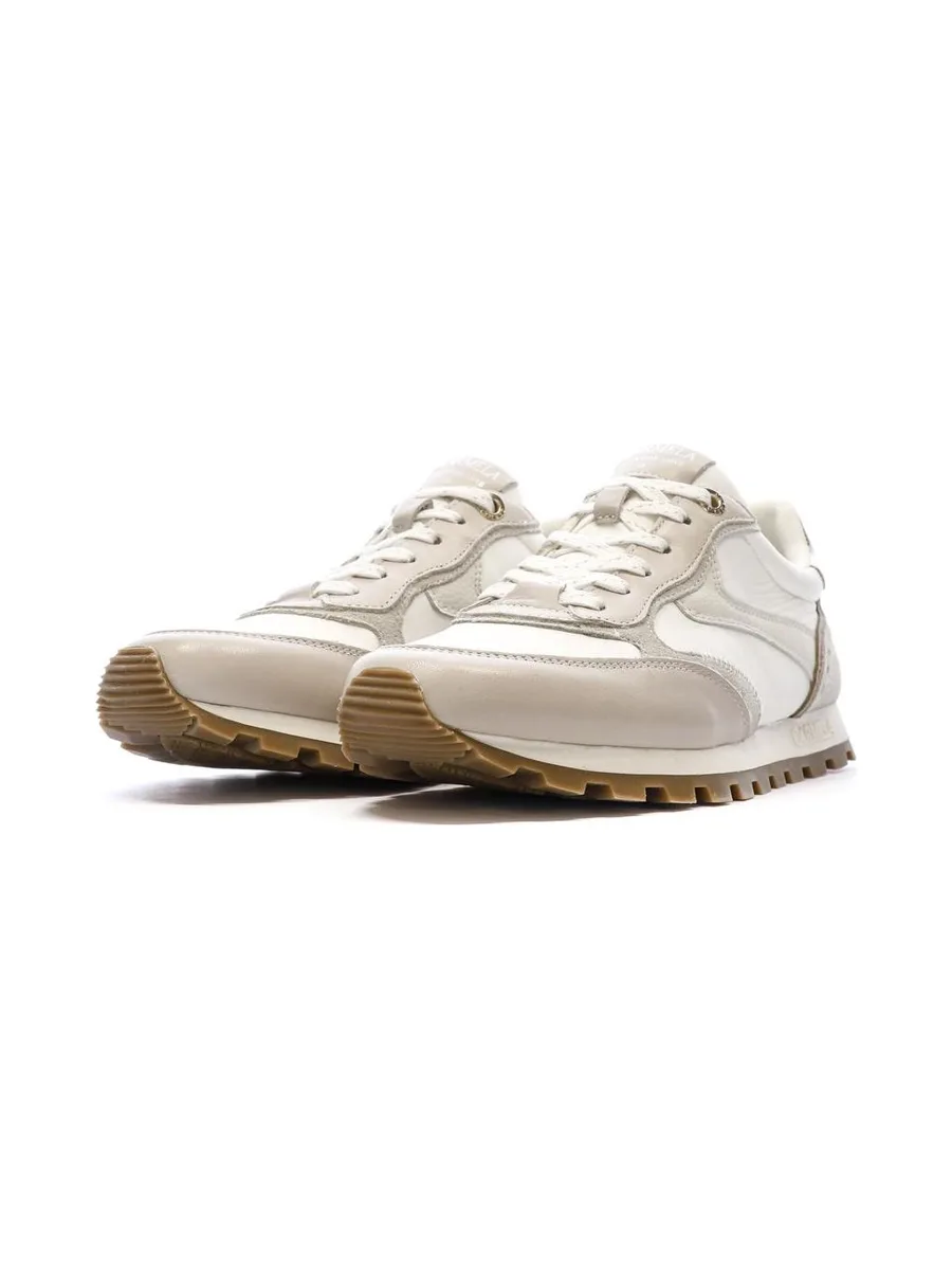 Baskets Beige/Blanches Femme Chaussures Piel 7