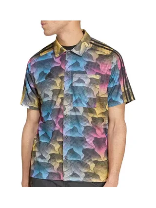 Chemise Multi couleur Homme Adidas M Tiro Aopshirt 1
