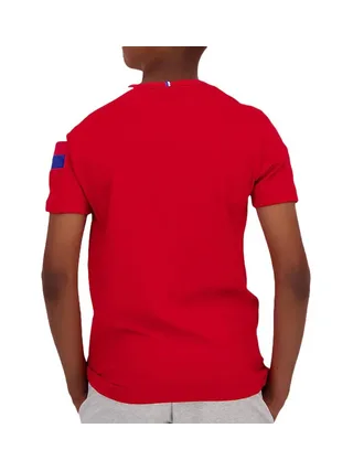 T-Shirt Rouge Garçon Le Coq Sportif Mini 2