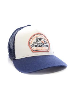 Casquette Blanche/Bleu Homme Quiksilver Sunsetwavesport 2