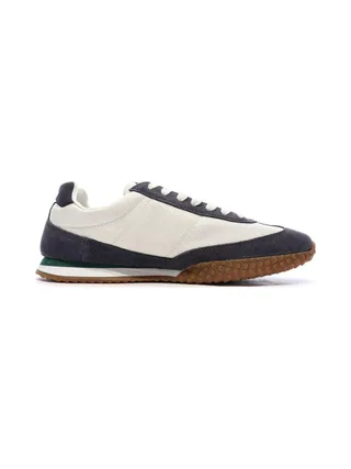 Baskets Ecru/Bleu Homme Le Coq Sportif Veloce 2