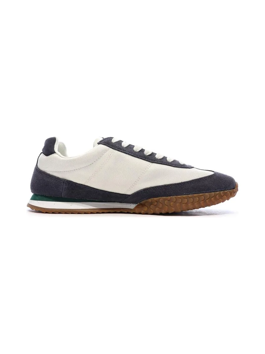 Baskets Ecru/Bleu Homme Le Coq Sportif Veloce 3