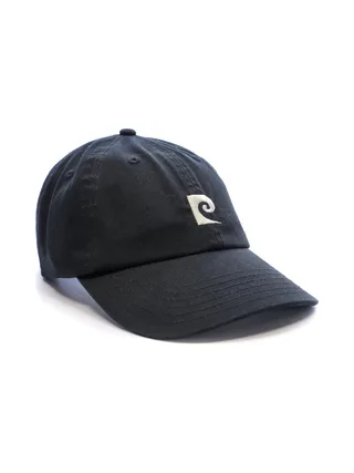 Casquette Noir Uni Homme Pierre Cardin LOG 2