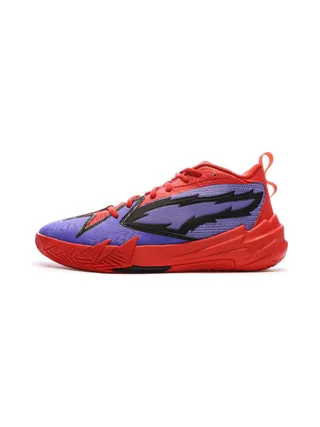 Chaussures de Basketball Violet/Rouge Homme Puma Scoot 1 PRED 1
